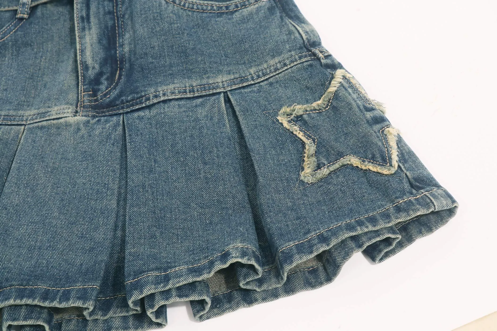 2023 Sweetheart Spicy Girl Denim Skirt BY5250