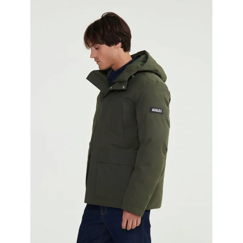 Aigle  Mid-Length Hooded Dupont Sorona Quilted GTX 2L Parka - Parka - Uomo