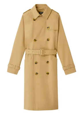 A.P.C. Greta Trench Coat - Beige