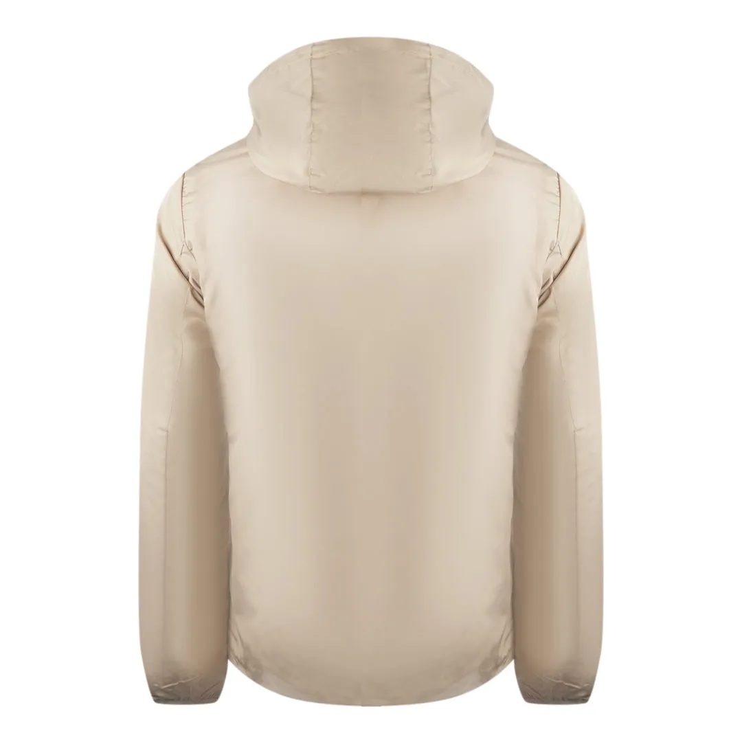 Aquascutum London Logo Beige Active Windbreaker Jacket