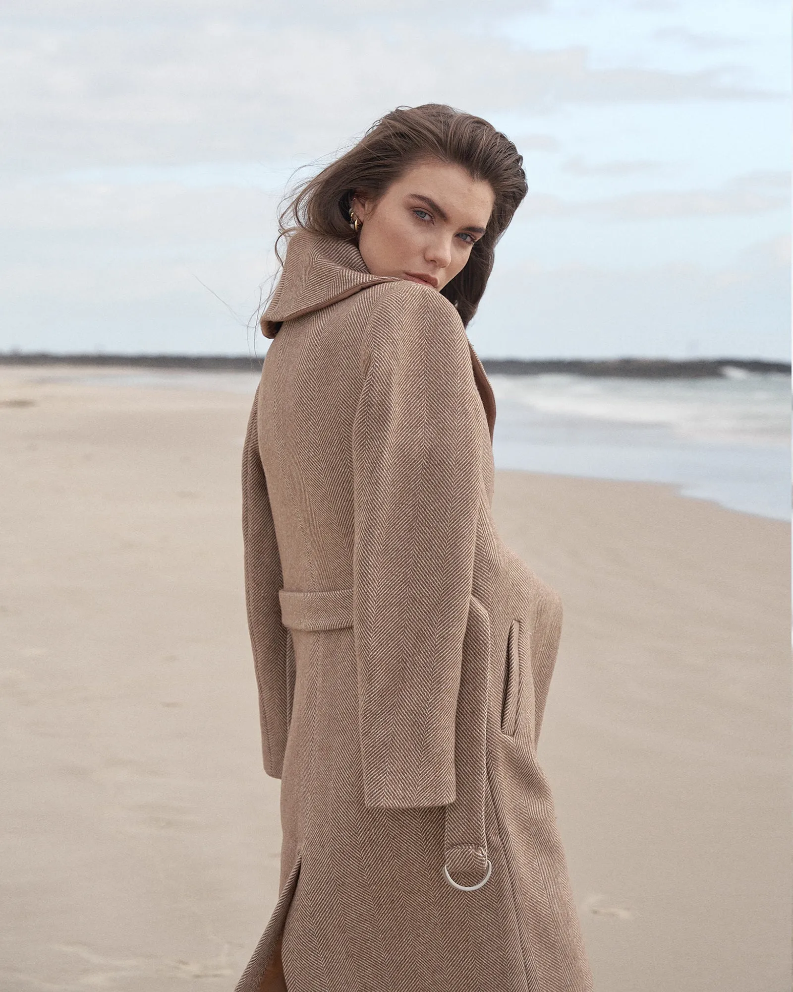 Aspen Wool Coat - Ochre