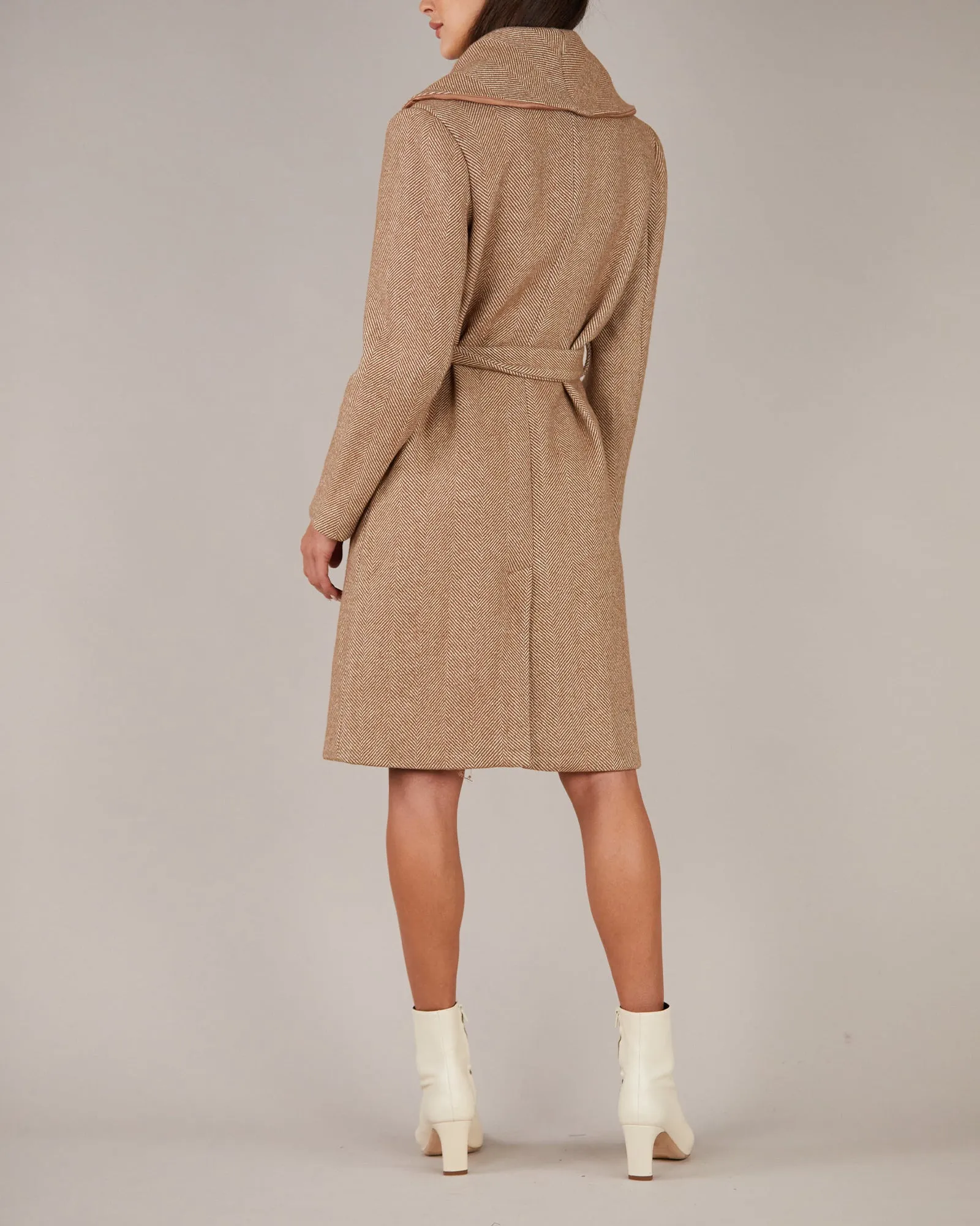 Aspen Wool Coat - Ochre