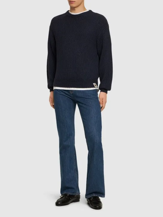 Bally   Alpaca & silk crewneck sweater 