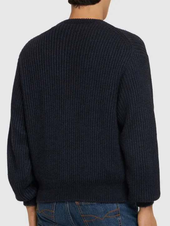 Bally   Alpaca & silk crewneck sweater 