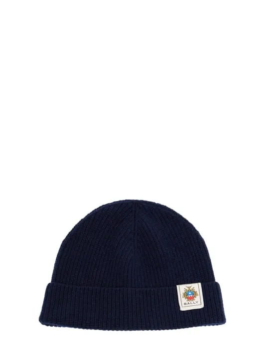 Bally   Wool knit beanie hat 