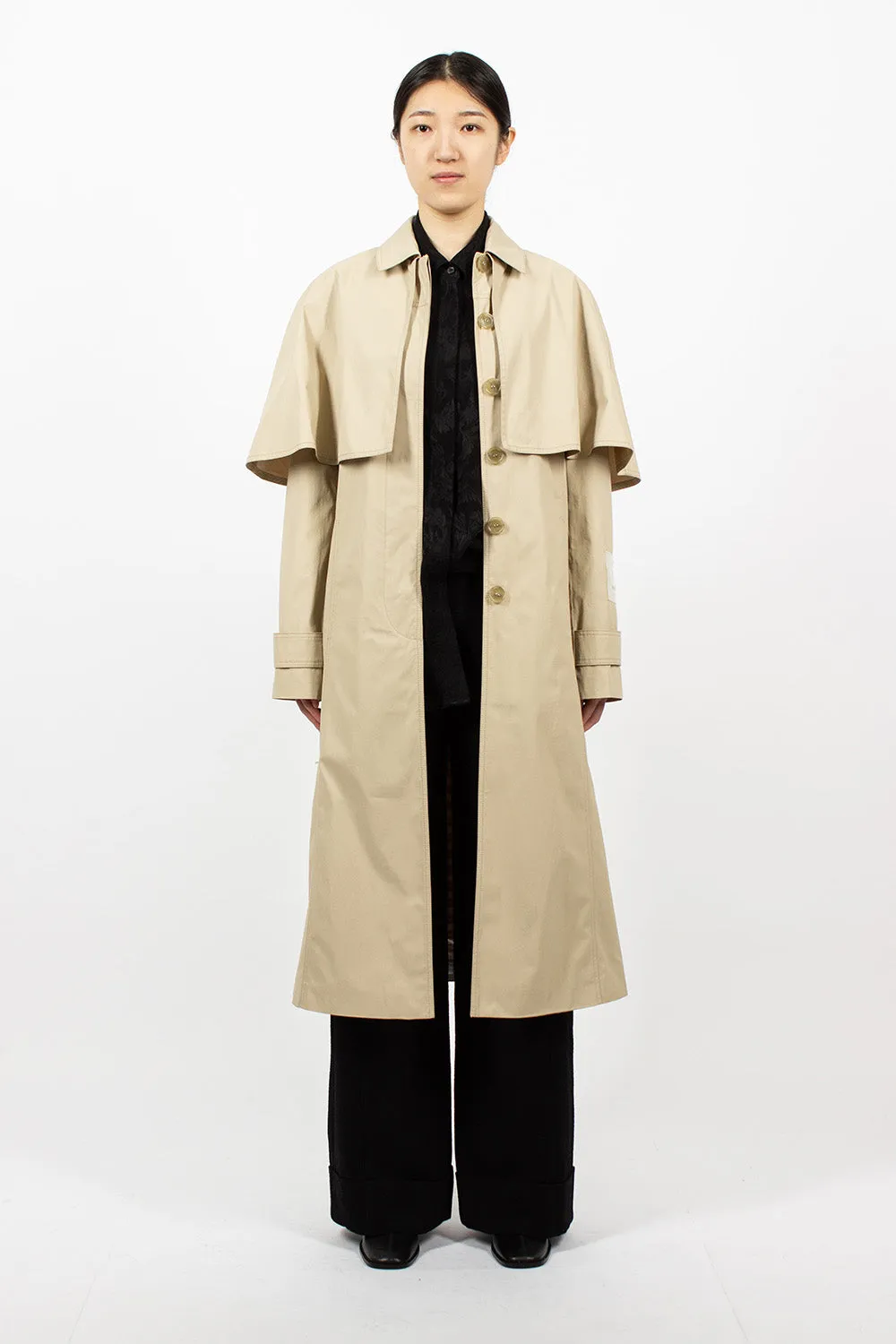 Belted Trench Coat Beige