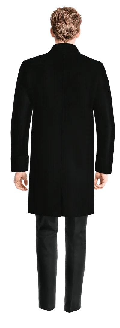 Black Long Overcoat