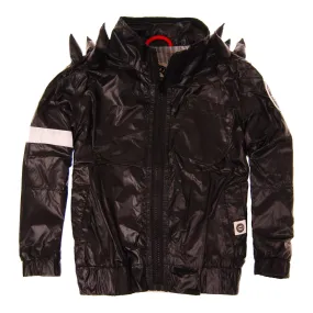 Black Spikes Baby Windbreaker by: Mini Shatsu