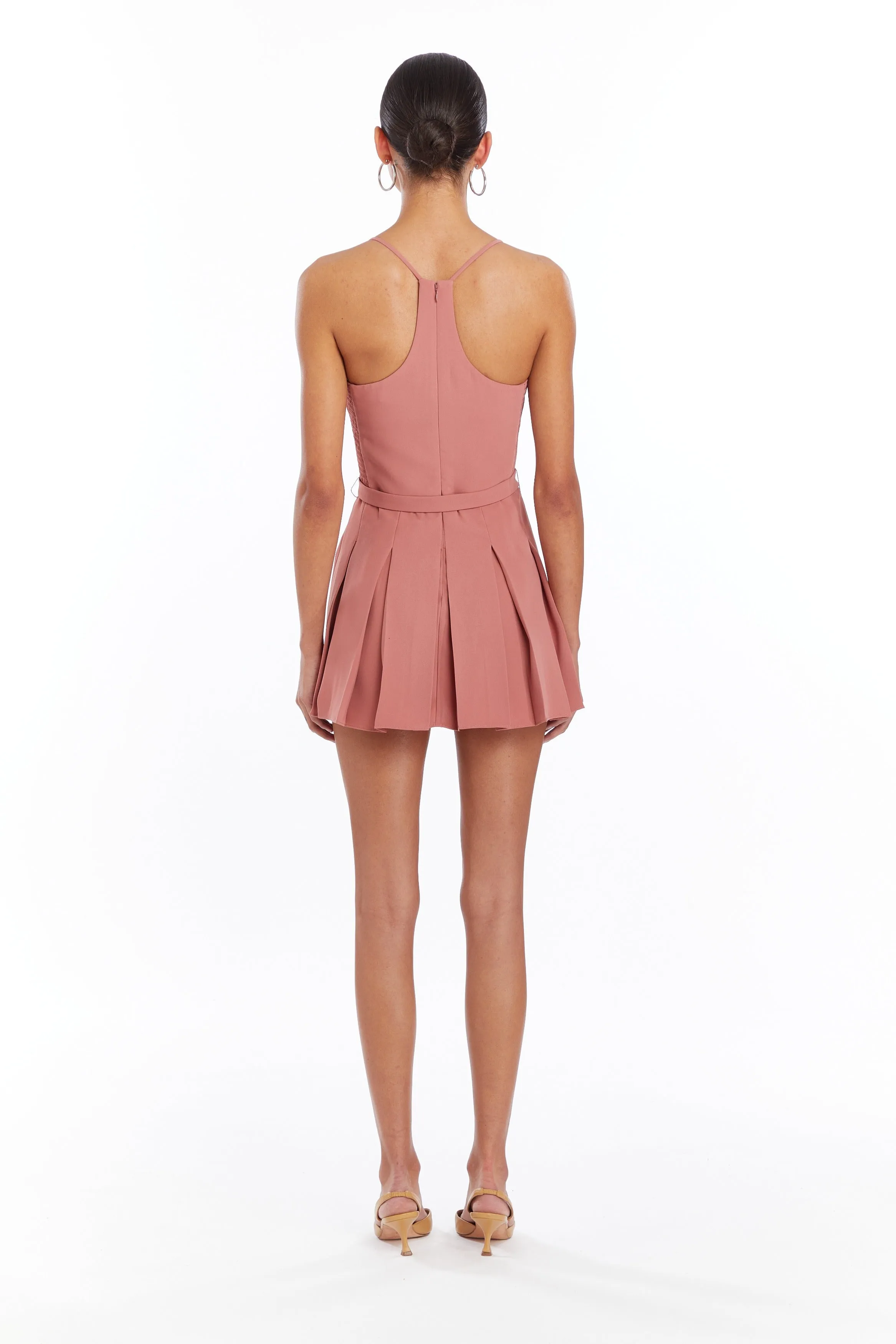 Blair Belted Romper