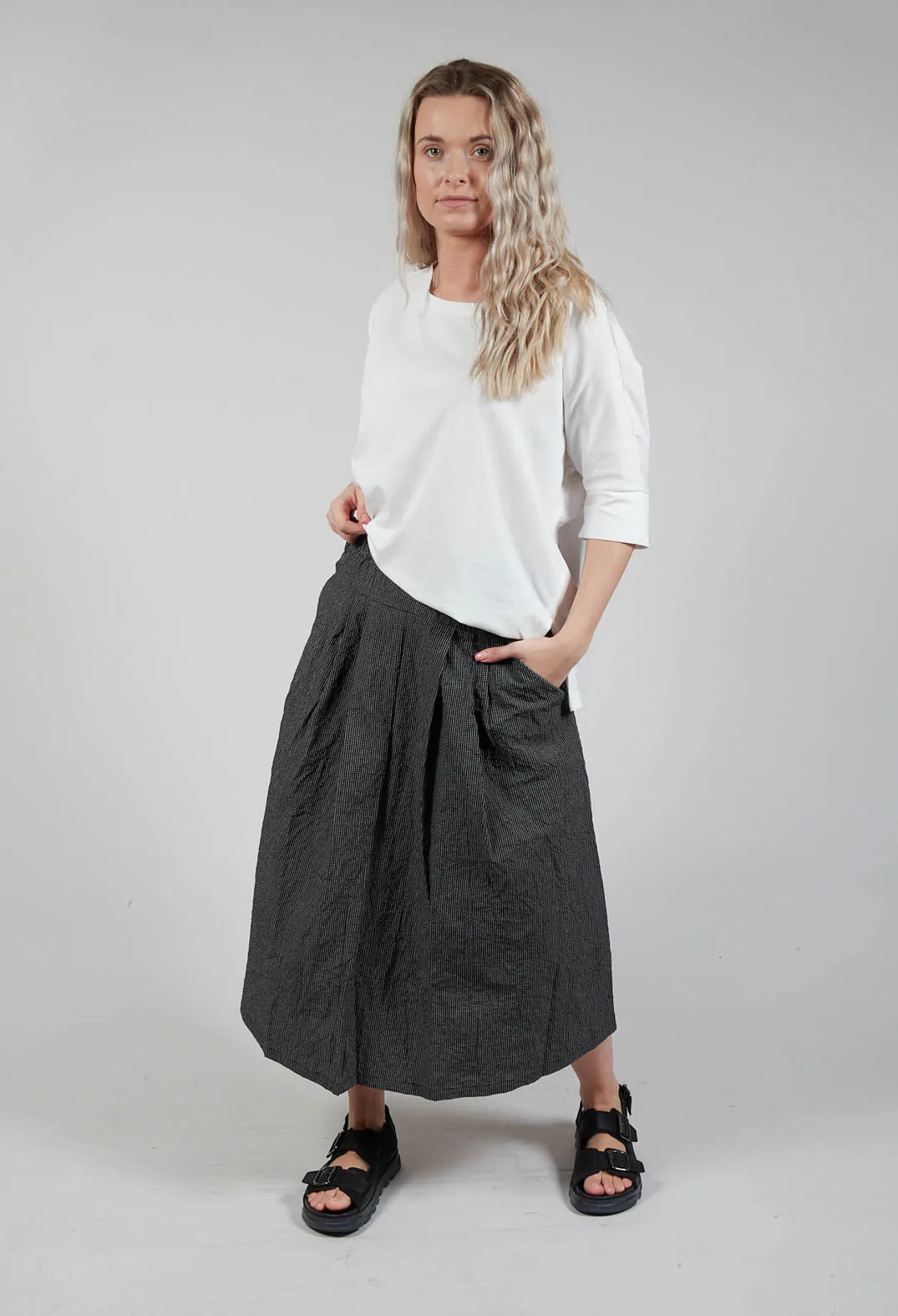 Bosa Q Skirt In Nero