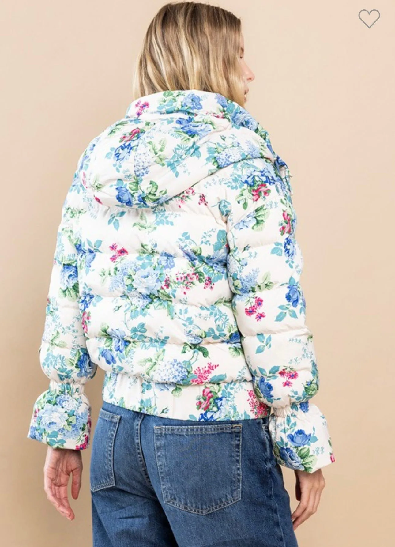 Bouquet Puffer Jacket