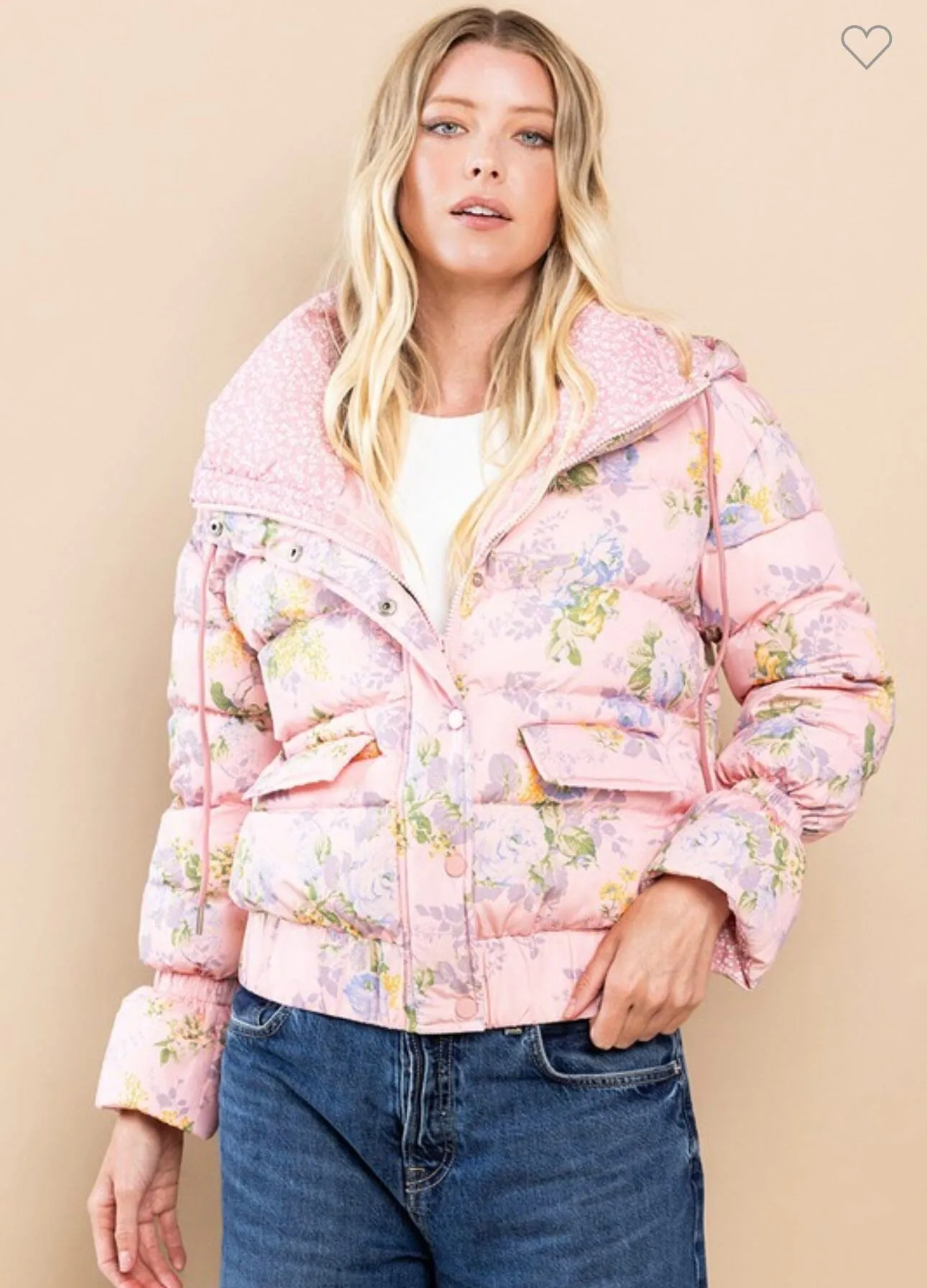 Bouquet Puffer Jacket