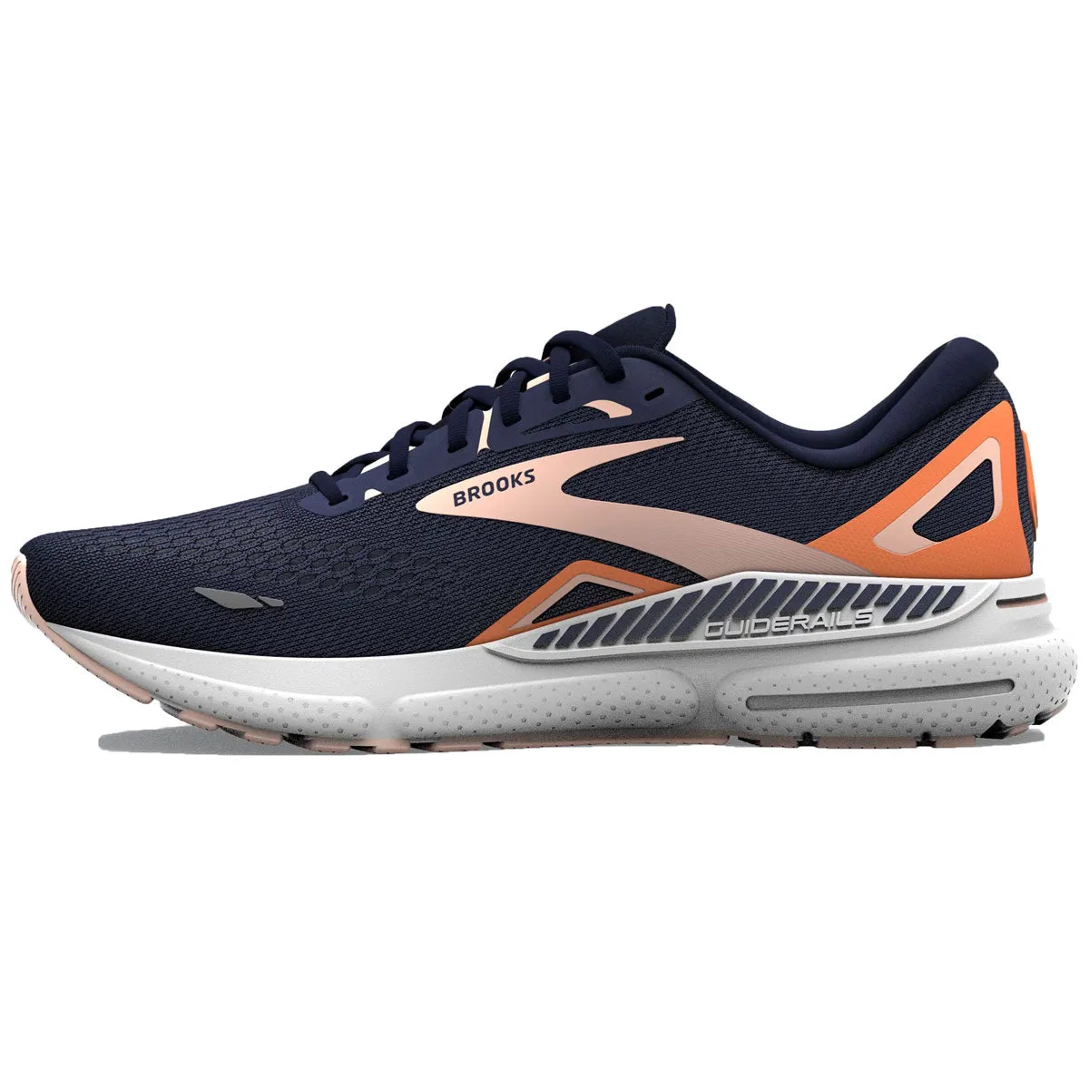 Brooks Adrenaline GTS 23 Running Shoes - Womens - Peacoat/Tangerine/Peach