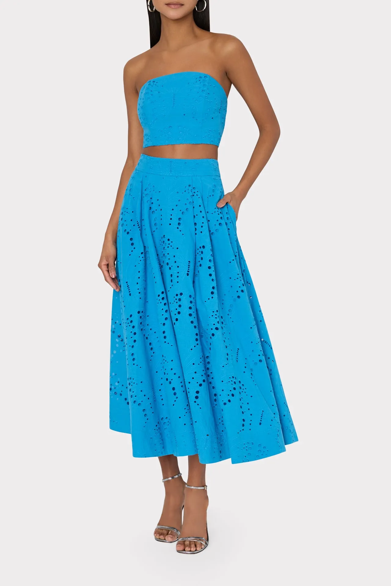 Butterfly Eyelet Skirt