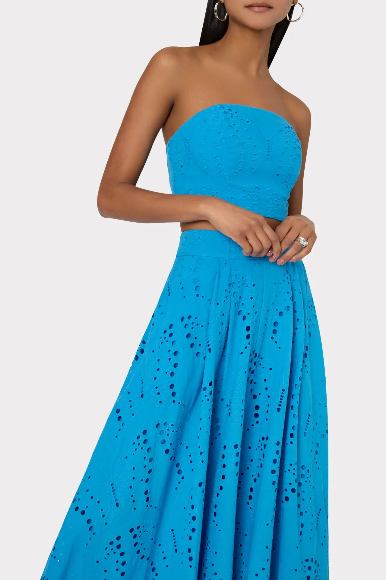 Butterfly Eyelet Skirt