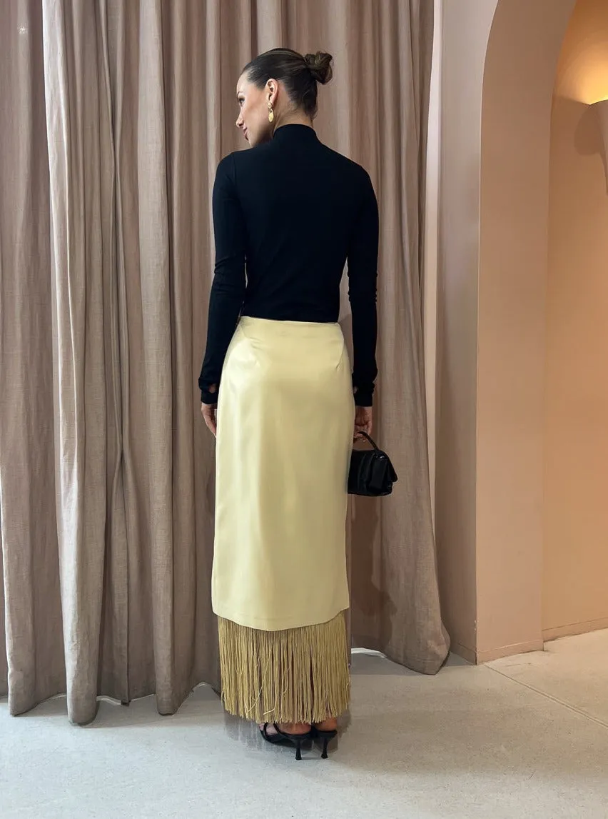 Camilla and Marc Marisol Midi Skirt in Butter