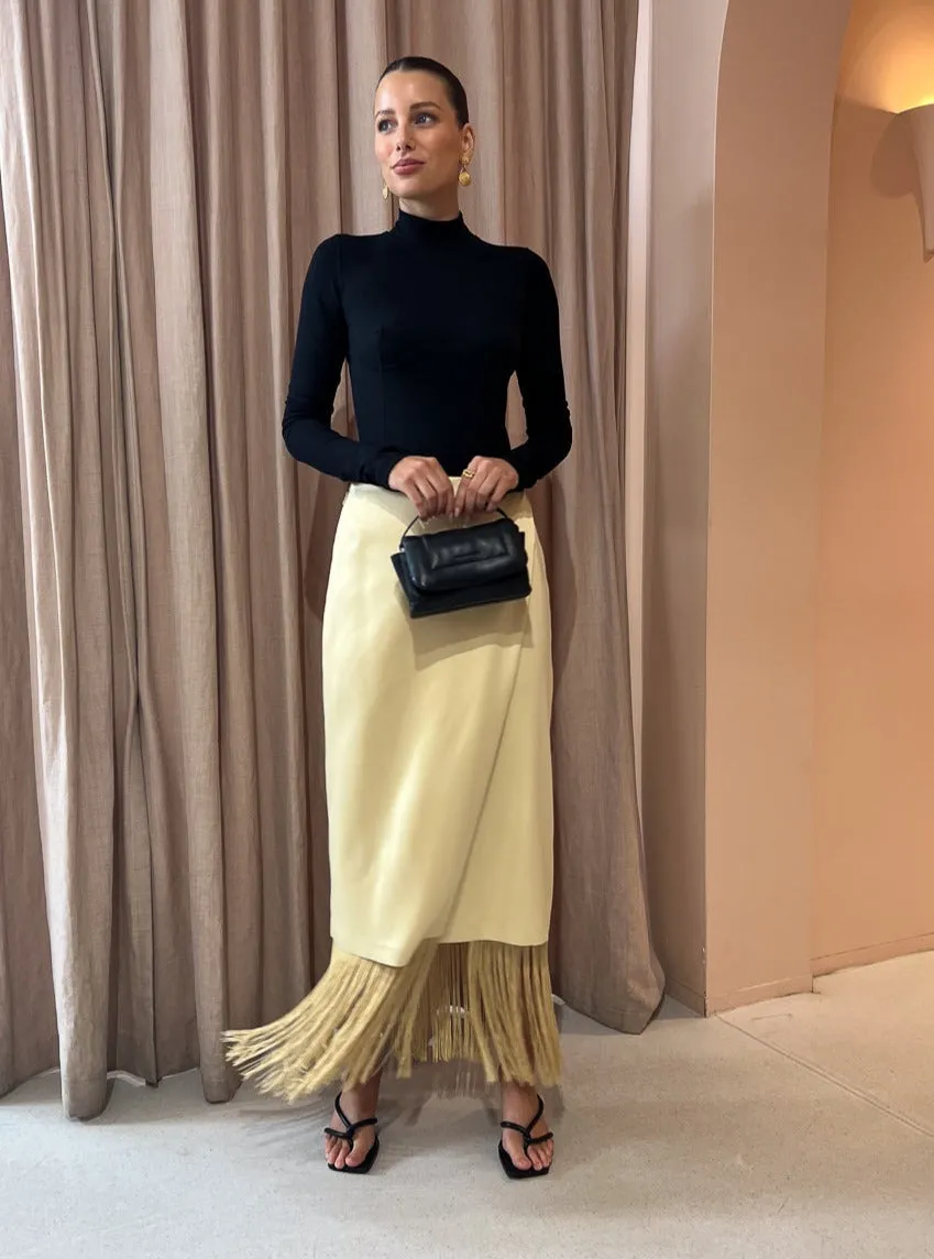 Camilla and Marc Marisol Midi Skirt in Butter