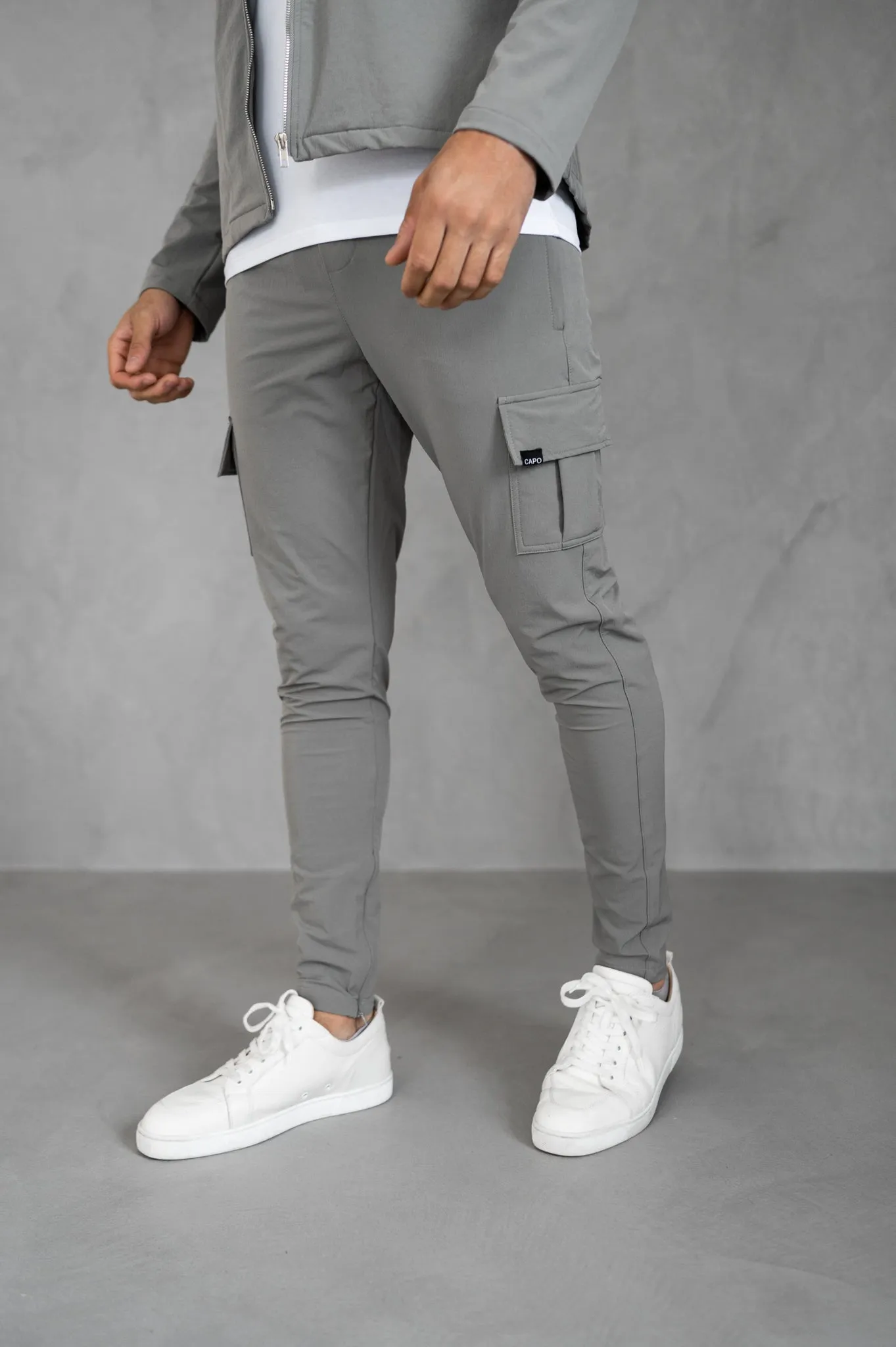 Capo UTILITY Cargo Pant - Light Grey