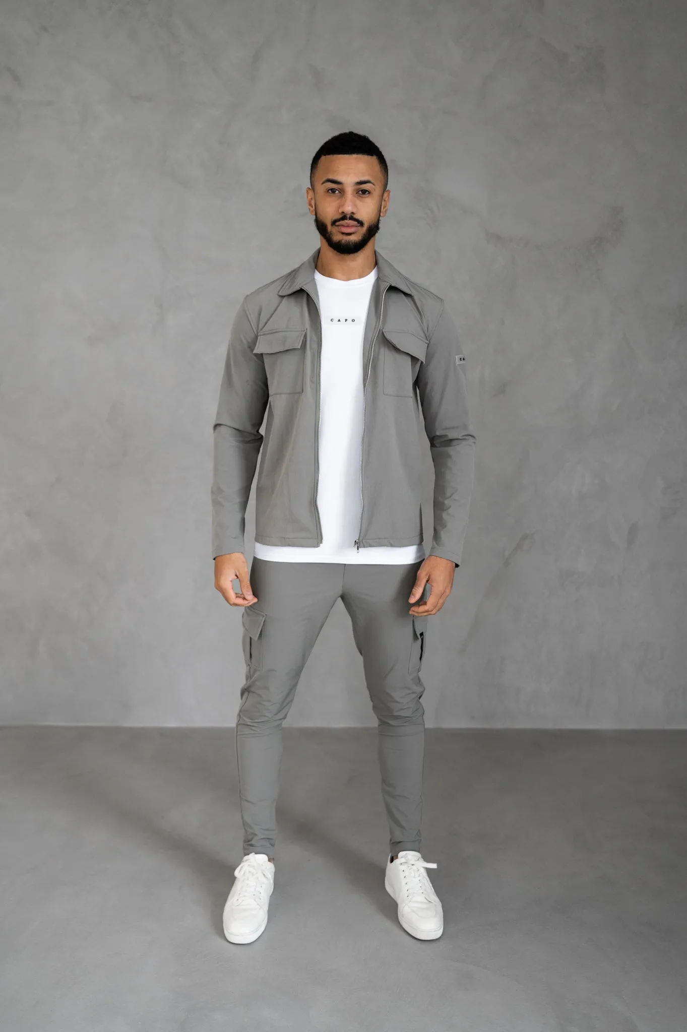 Capo UTILITY Cargo Pant - Light Grey