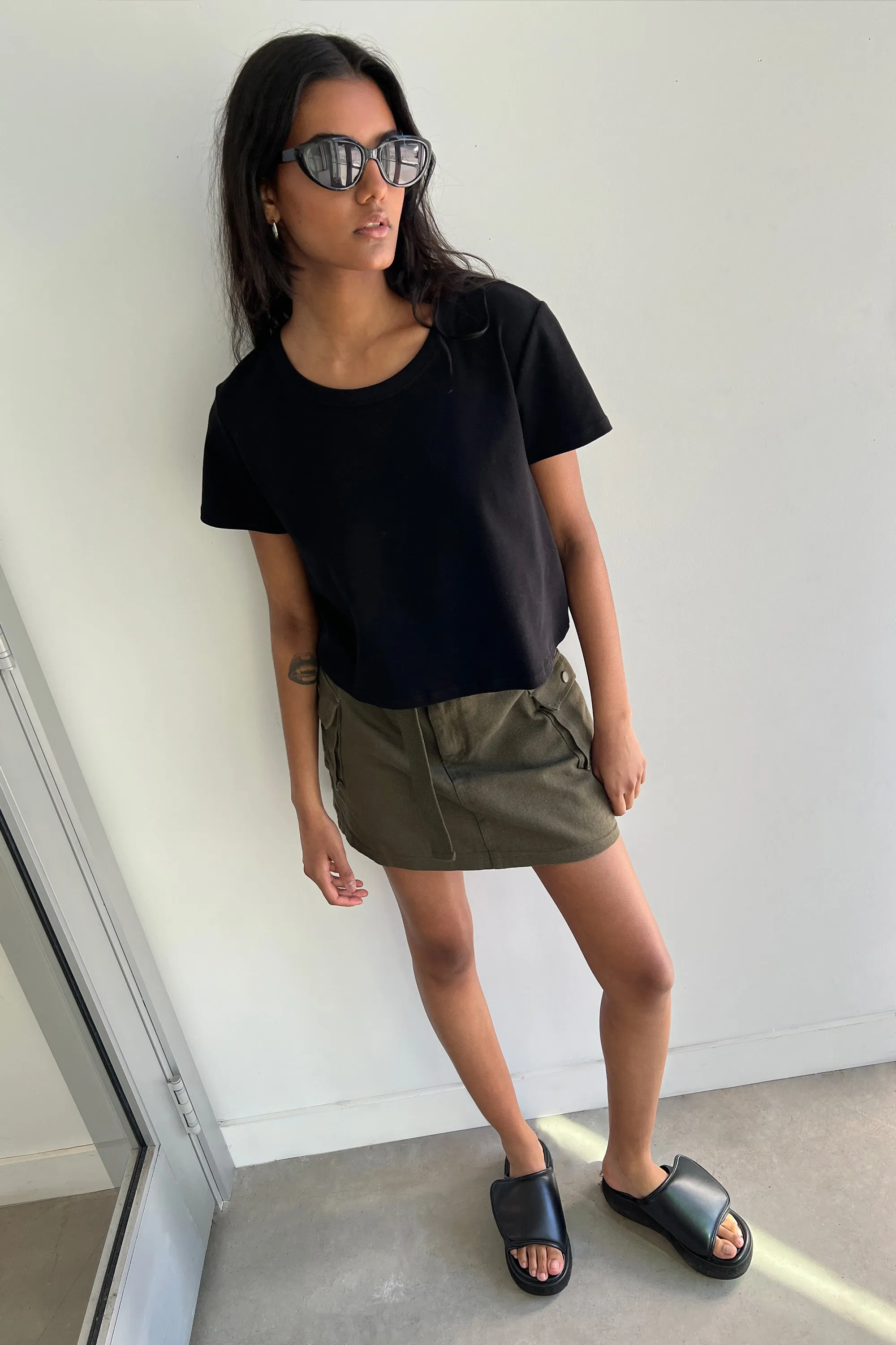 CARGO MINI SKIRT