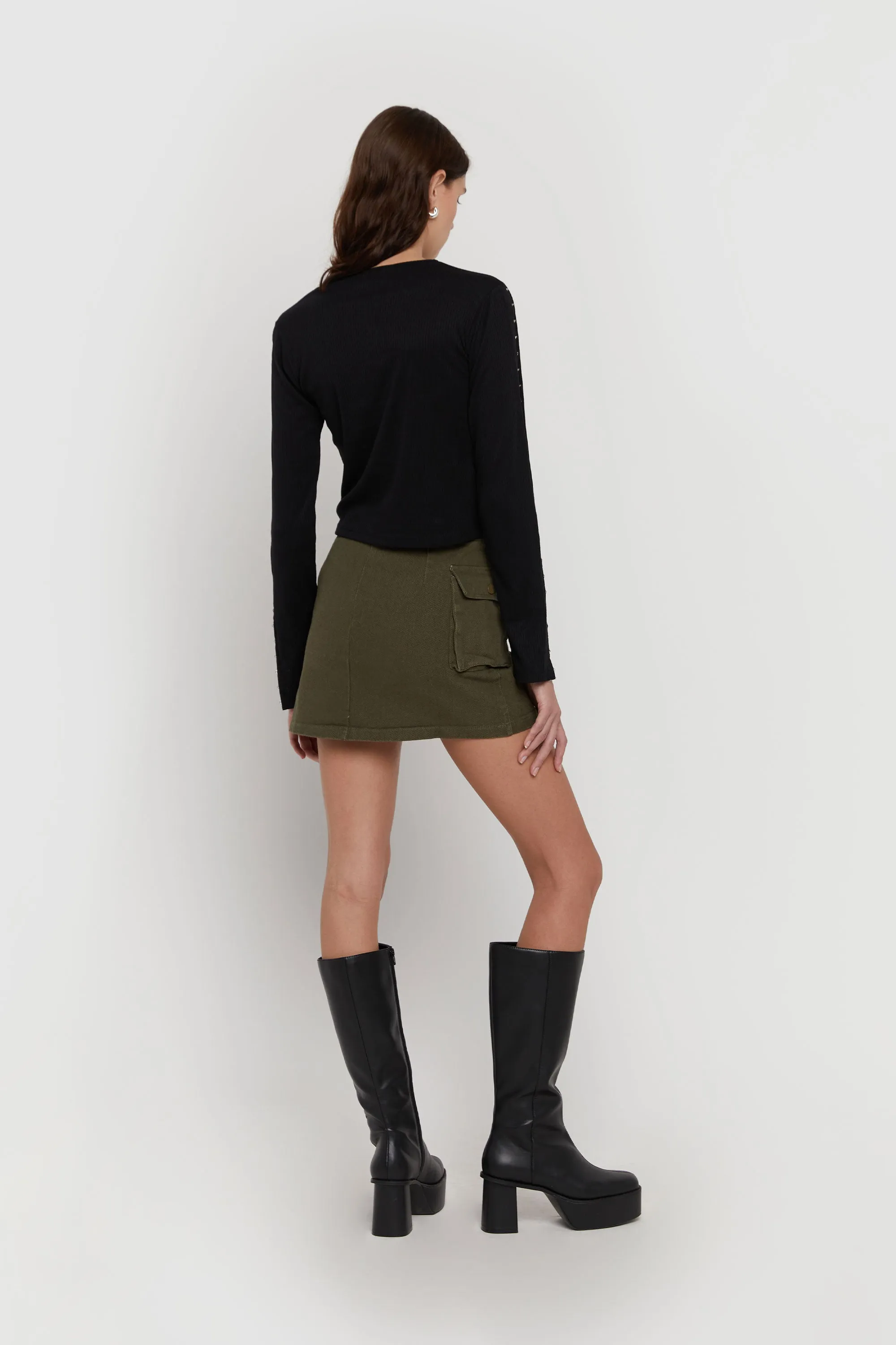 CARGO MINI SKIRT