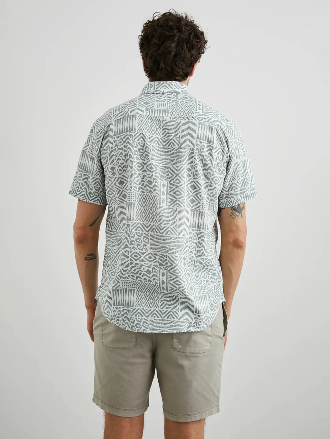 Carson Shirt - Bambu Block Kalamata