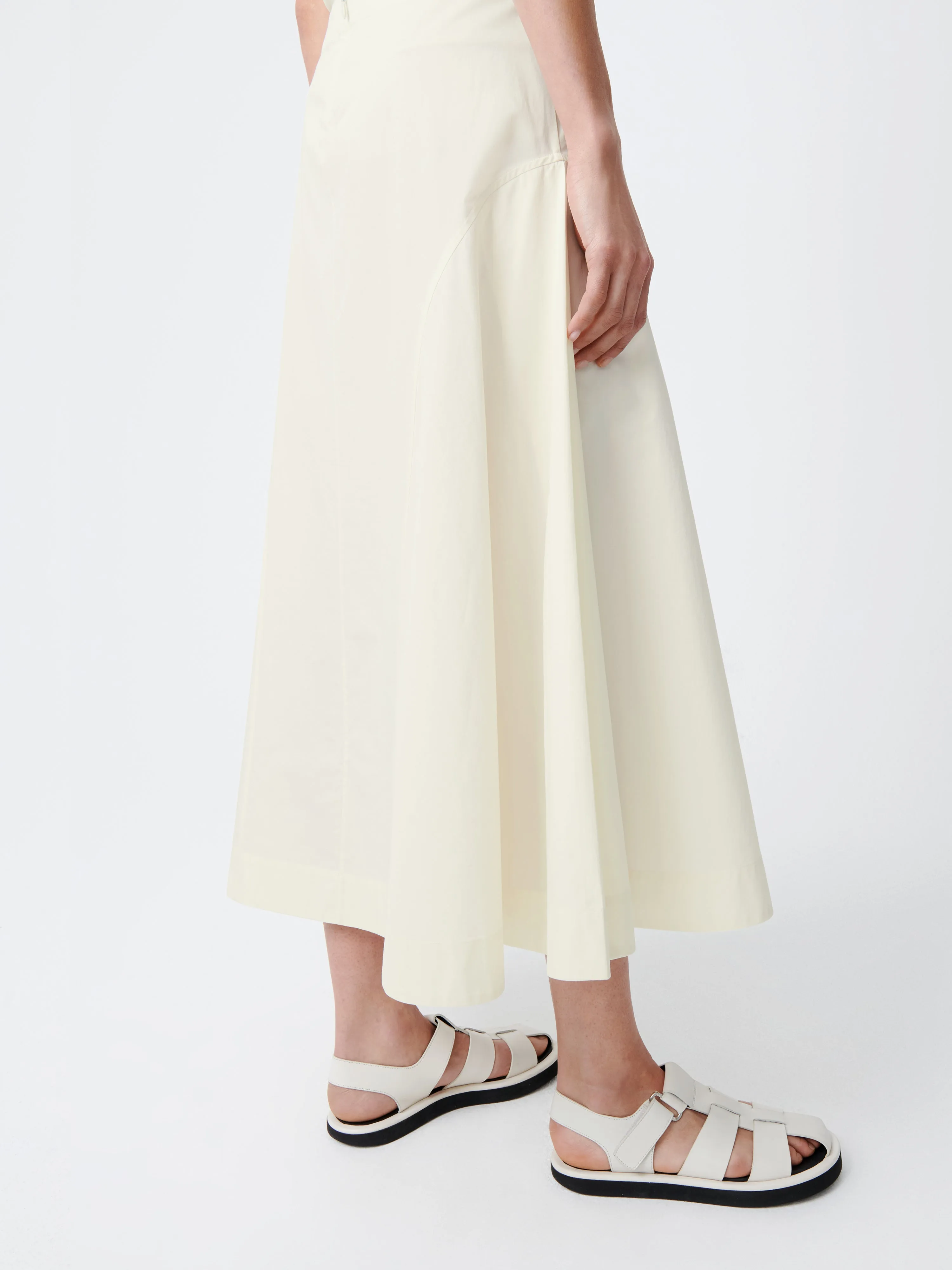 Centro Skirt in Parchment