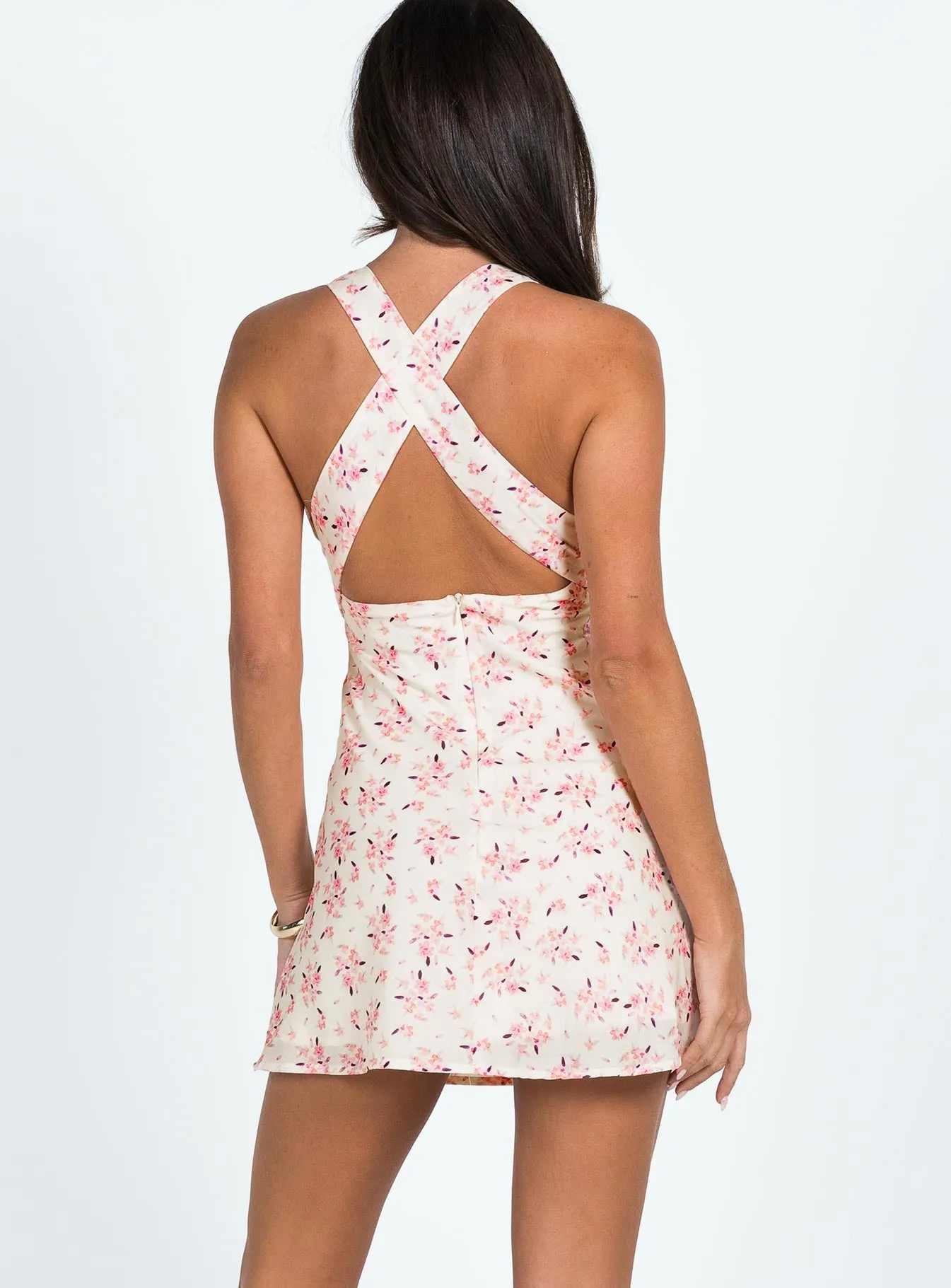 Connelly Mini Dress Pink Floral