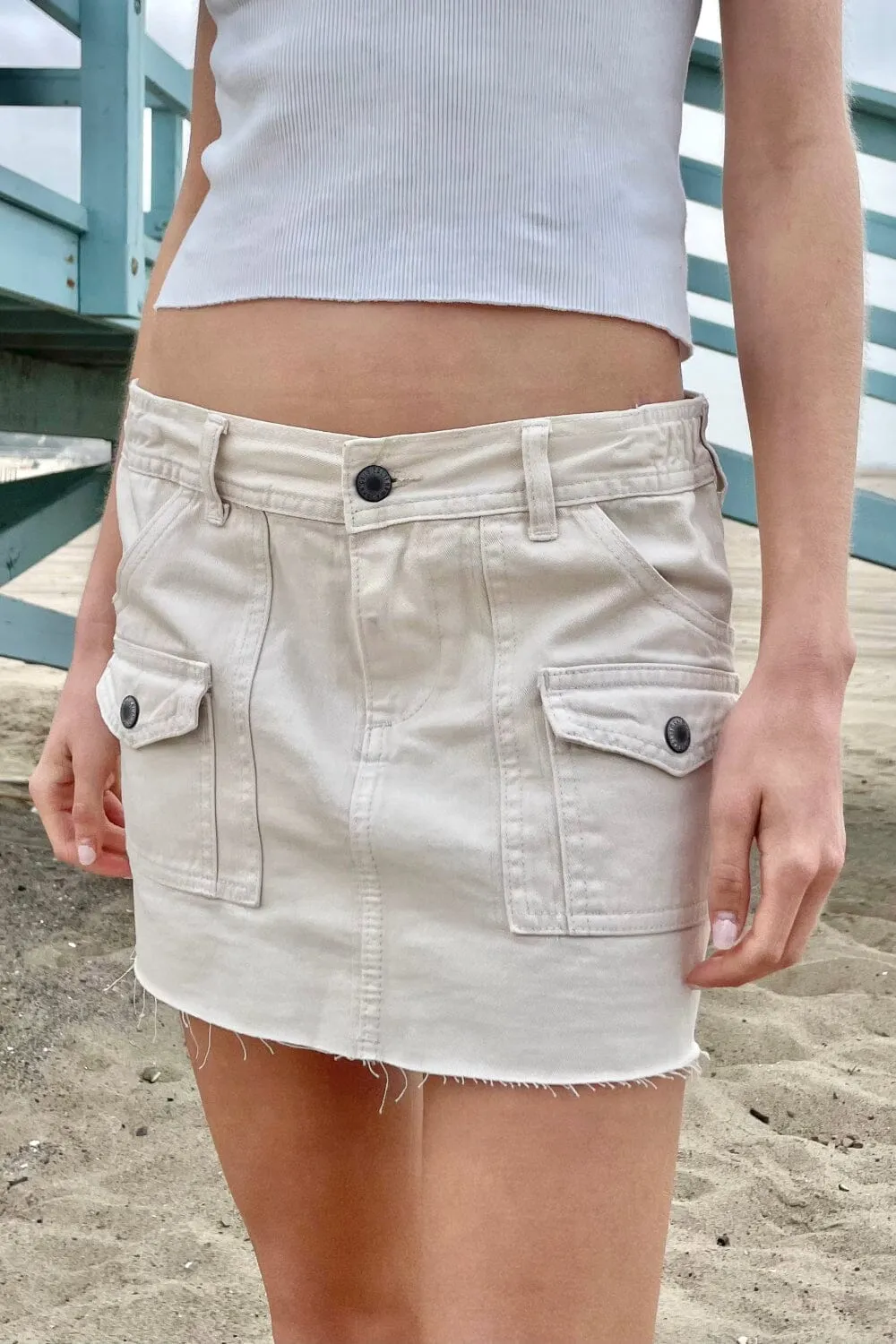 Corinne Cargo Mini Skirt