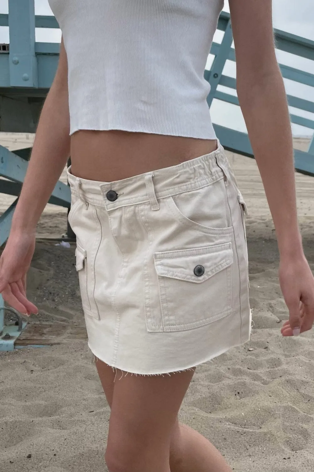 Corinne Cargo Mini Skirt