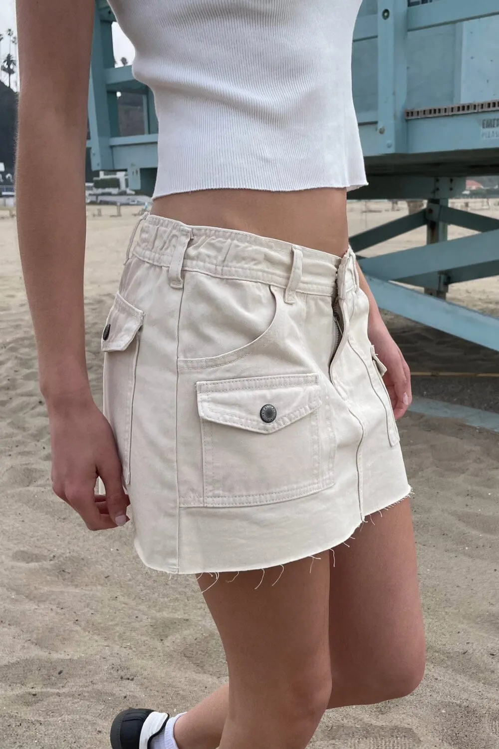 Corinne Cargo Mini Skirt