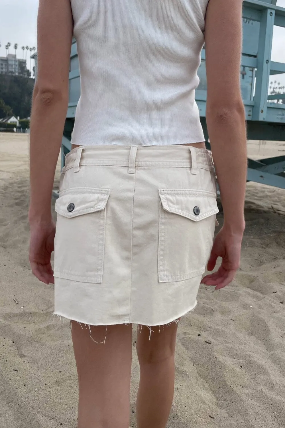 Corinne Cargo Mini Skirt