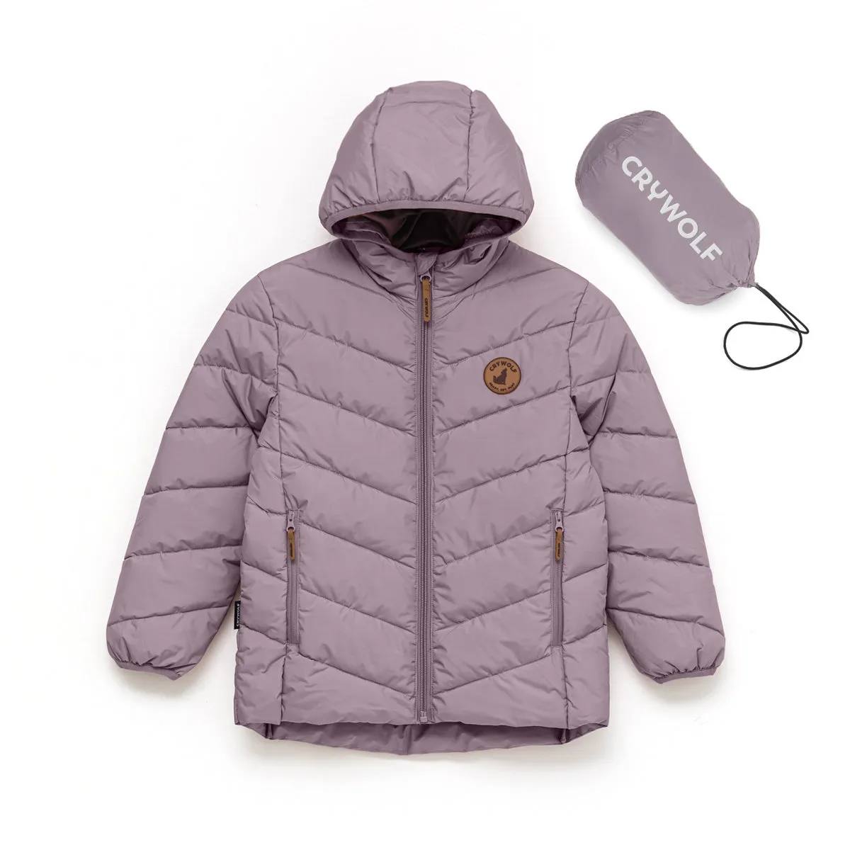 Crywolf Eco Puffer - Lilac