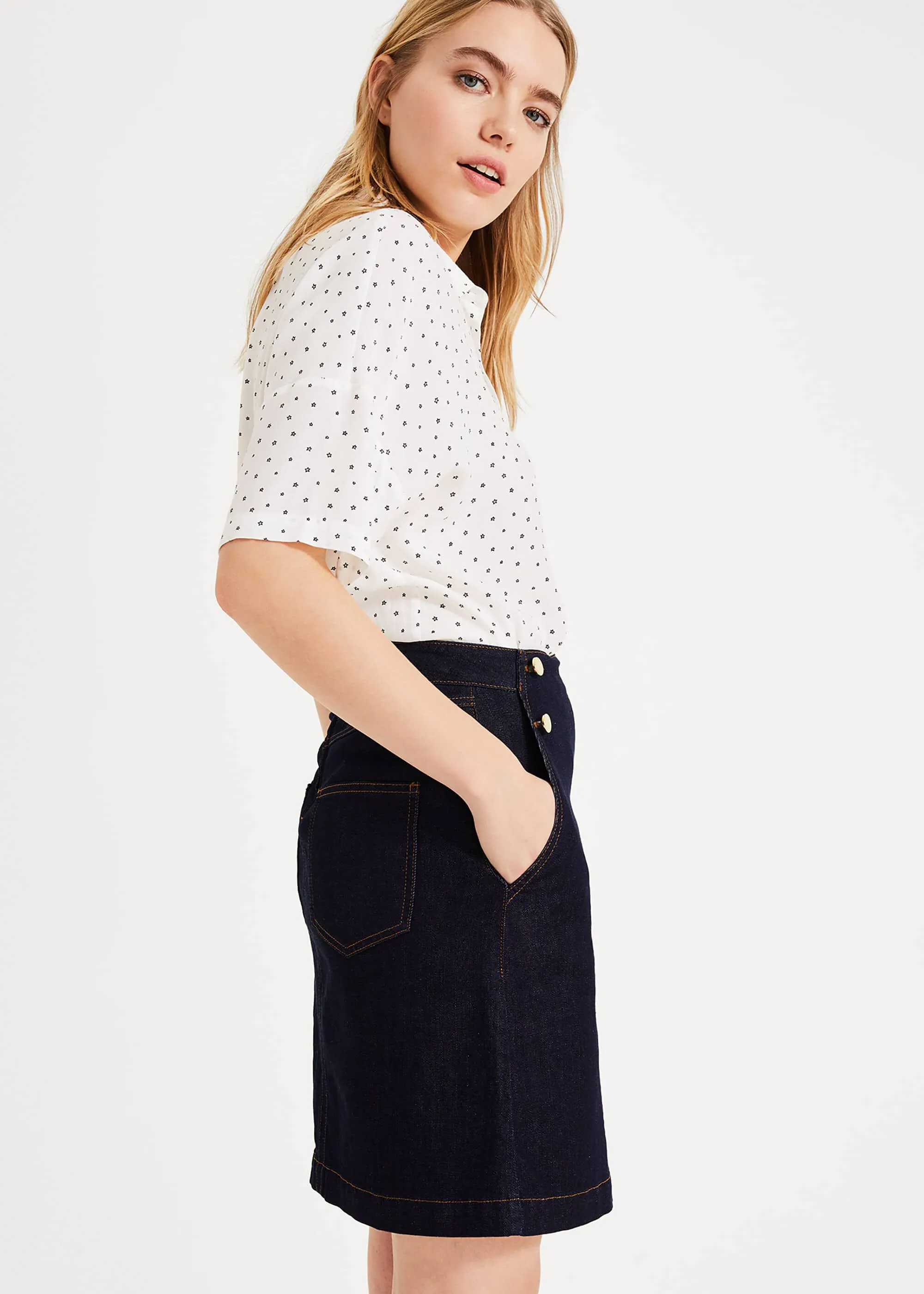 Daryelle Denim Skirt