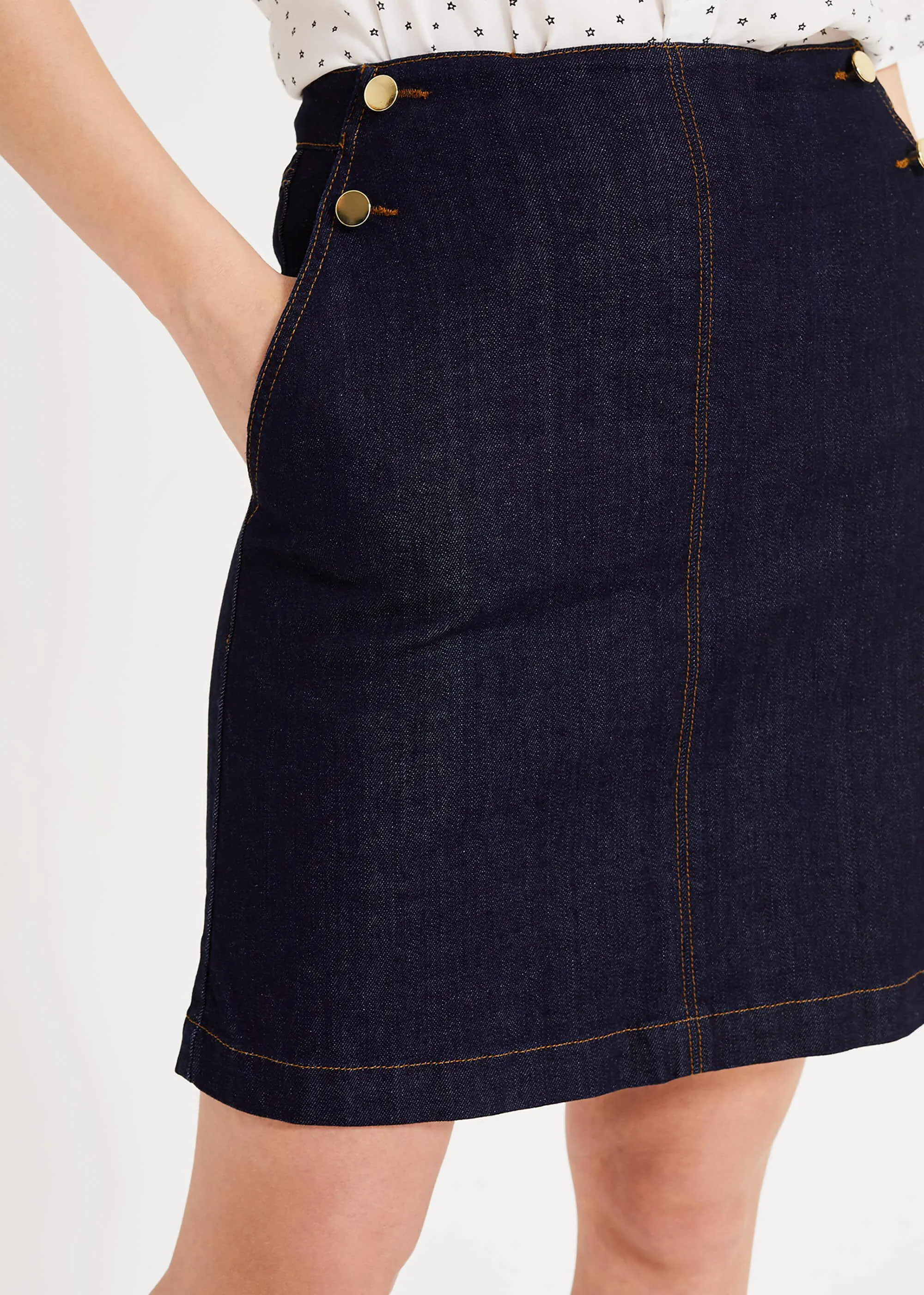 Daryelle Denim Skirt