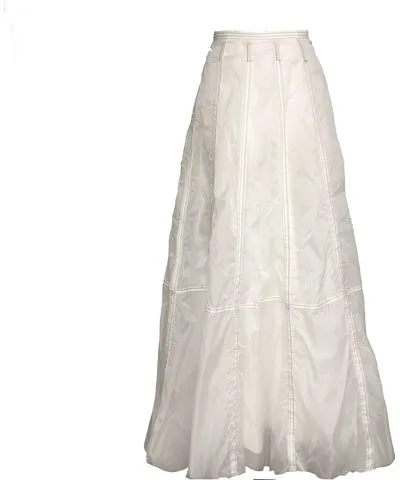 Deborah Lindquist Eco Lifestyle Women's White Olivia Parachute Skirt