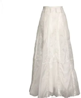 Deborah Lindquist Eco Lifestyle Women's White Olivia Parachute Skirt