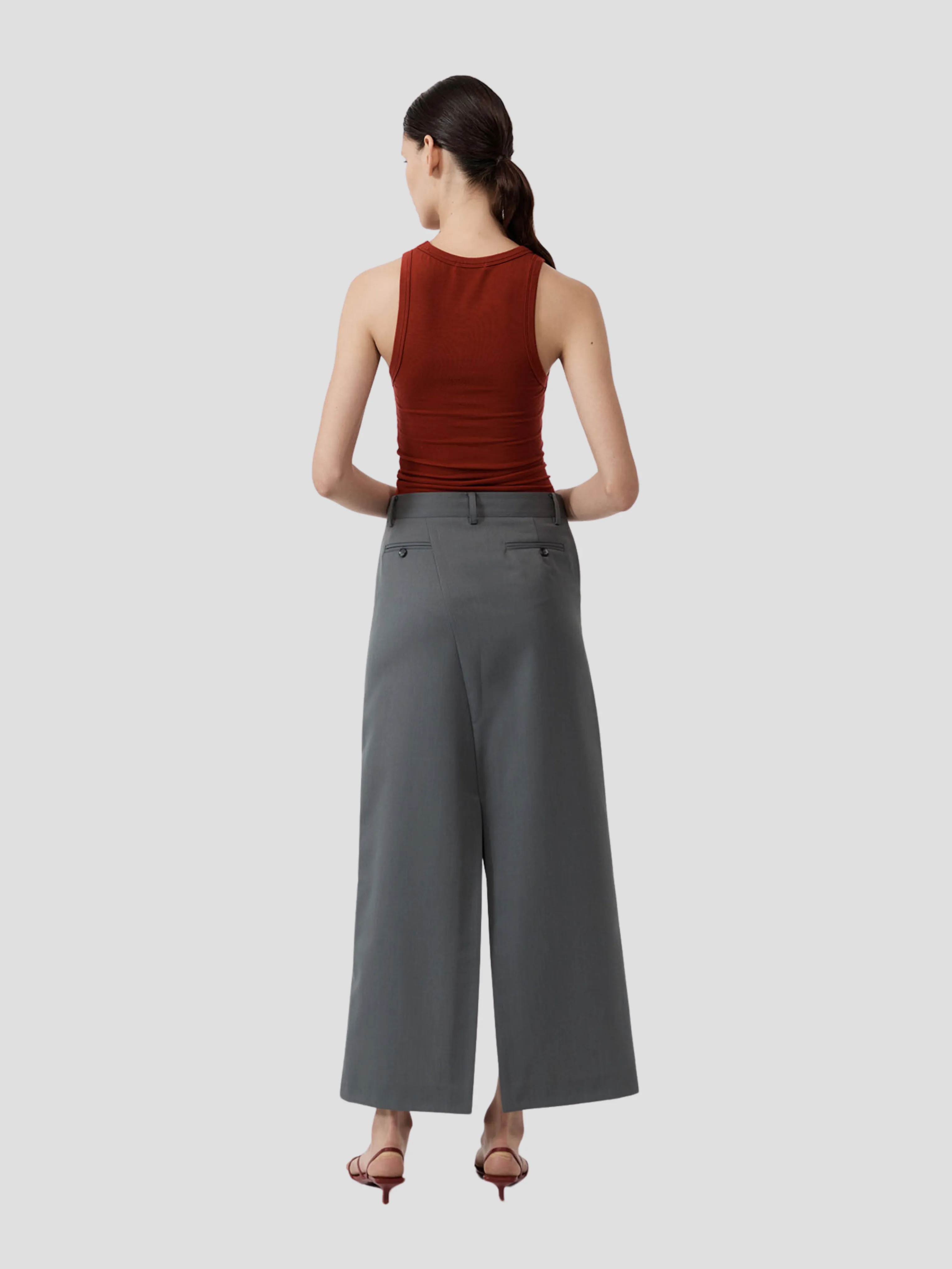 Deconstructed Waist Maxi Skirt