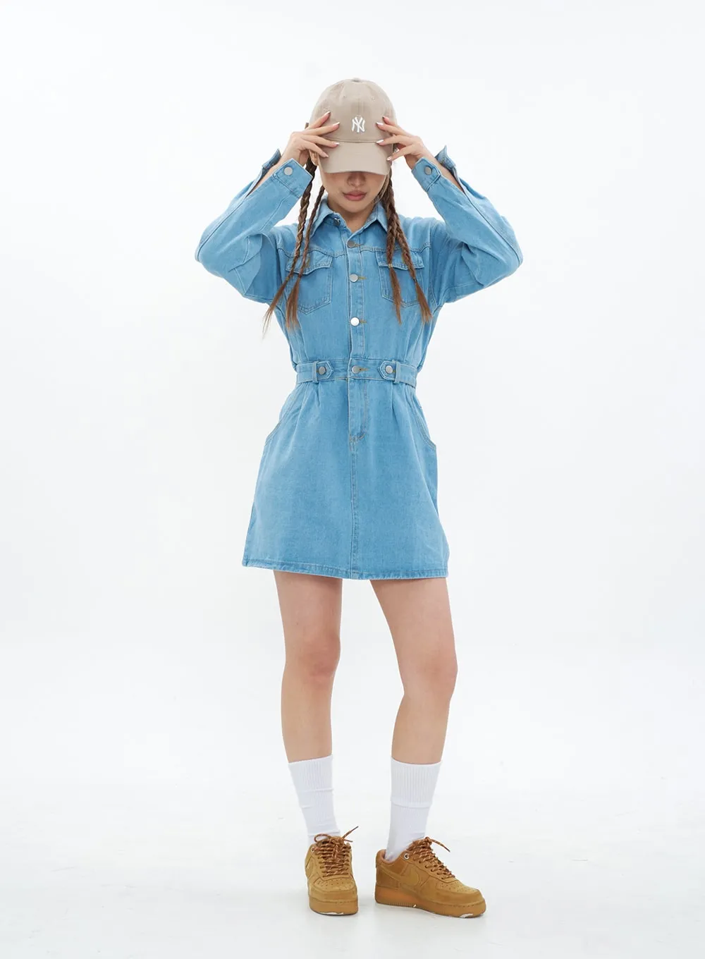 Denim Mini Dress CM22