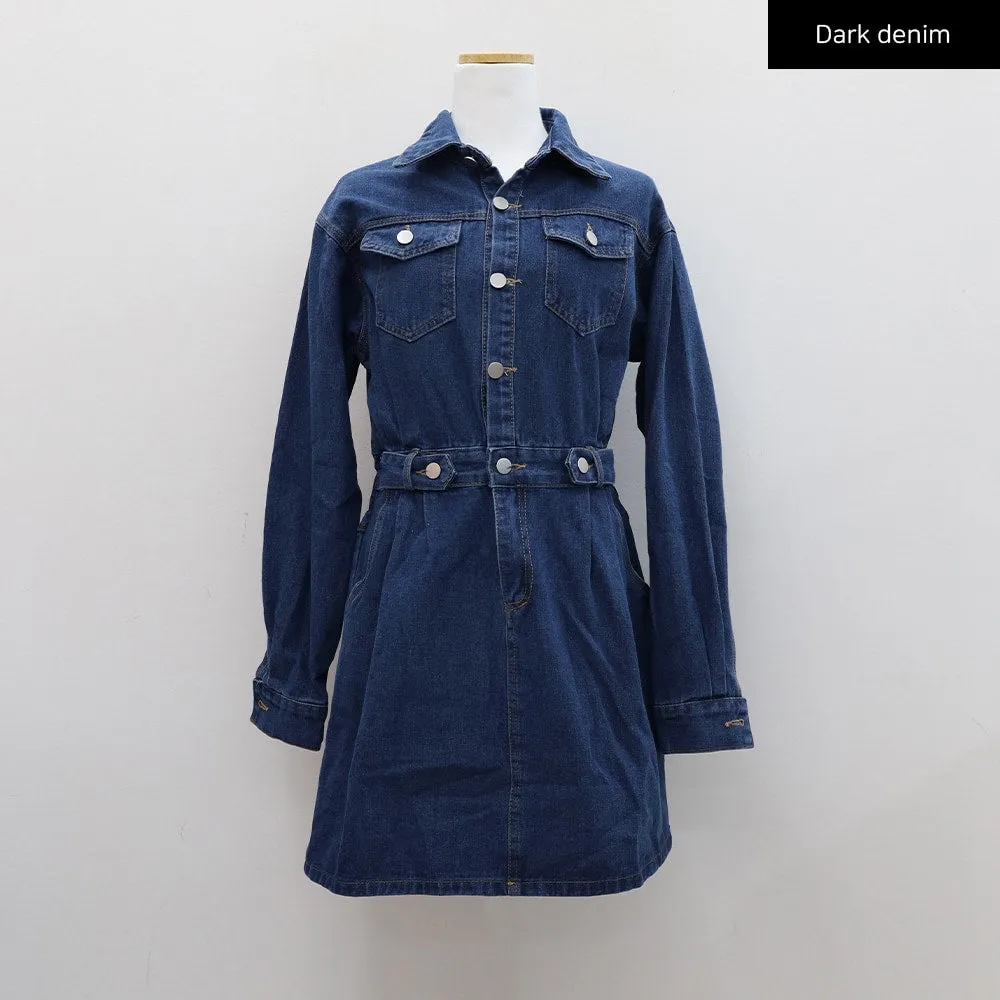 Denim Mini Dress CM22