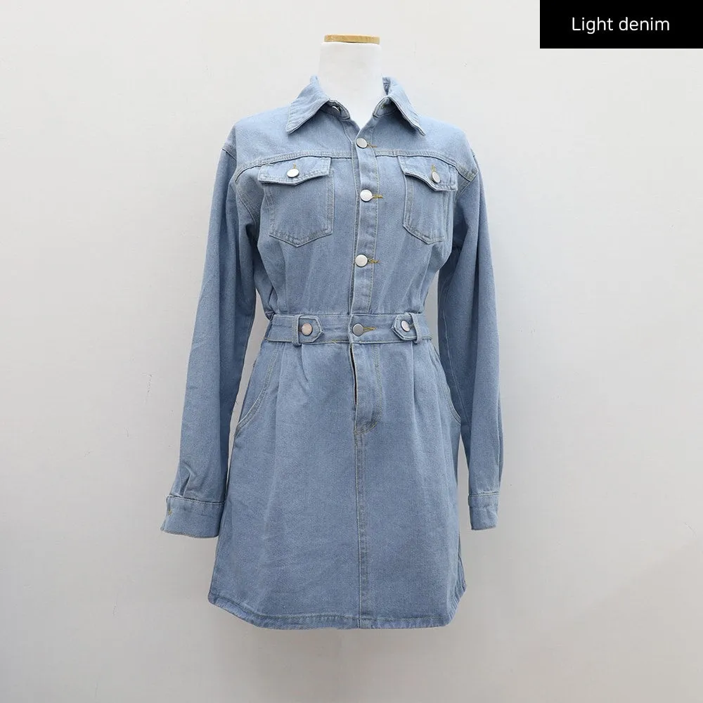 Denim Mini Dress CM22