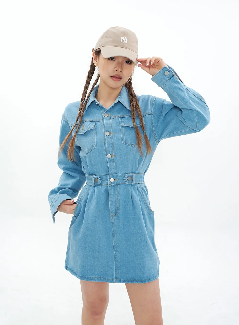 Denim Mini Dress CM22