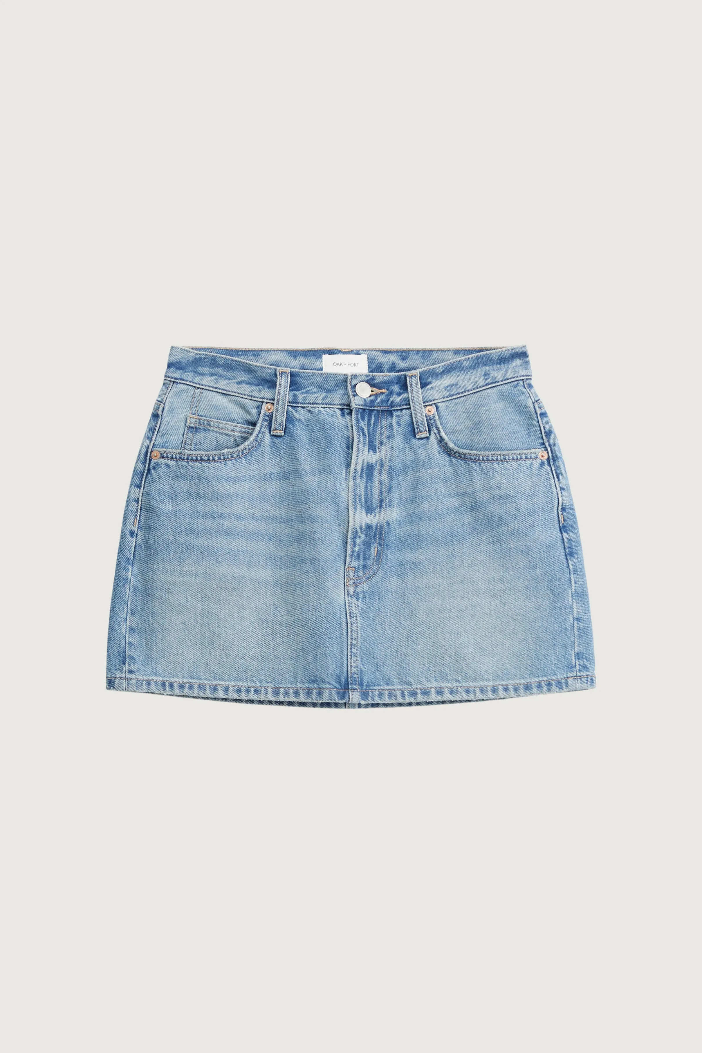 DENIM MINI SKIRT