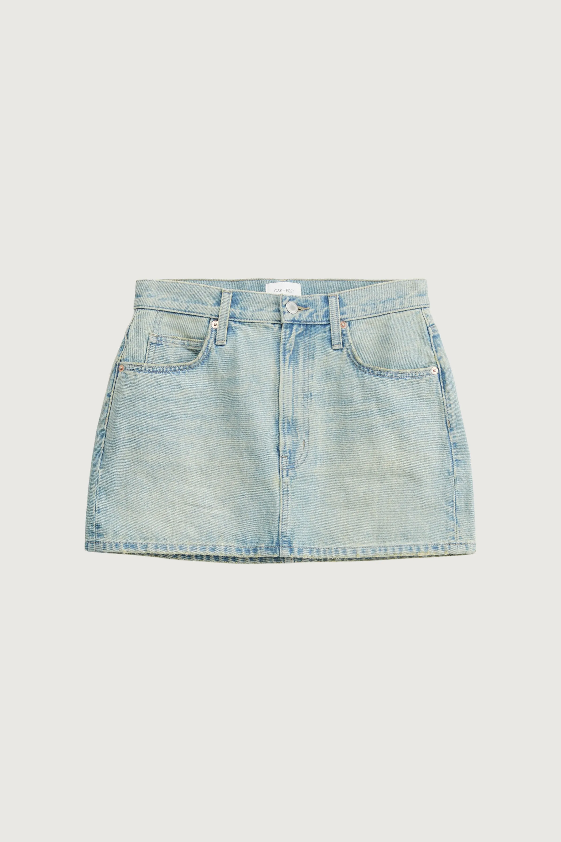 DENIM MINI SKIRT