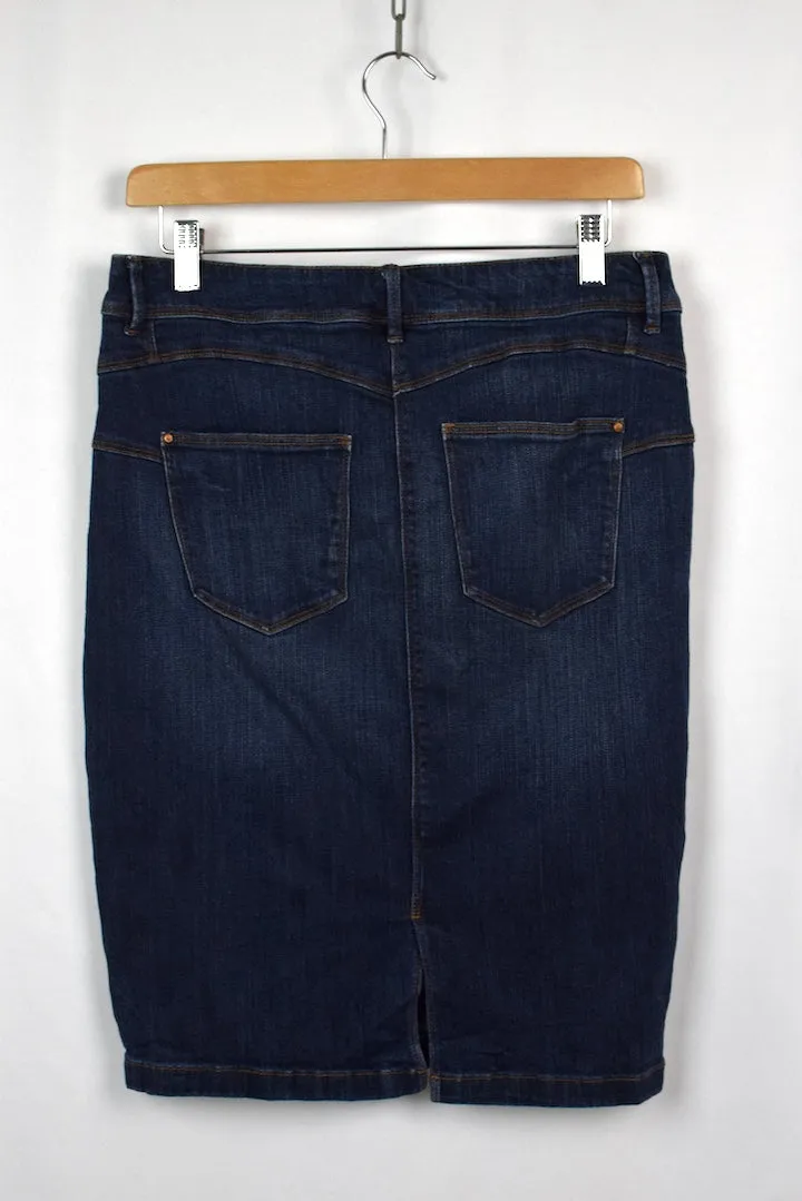 Denver Hayes Brand Denim Skirt