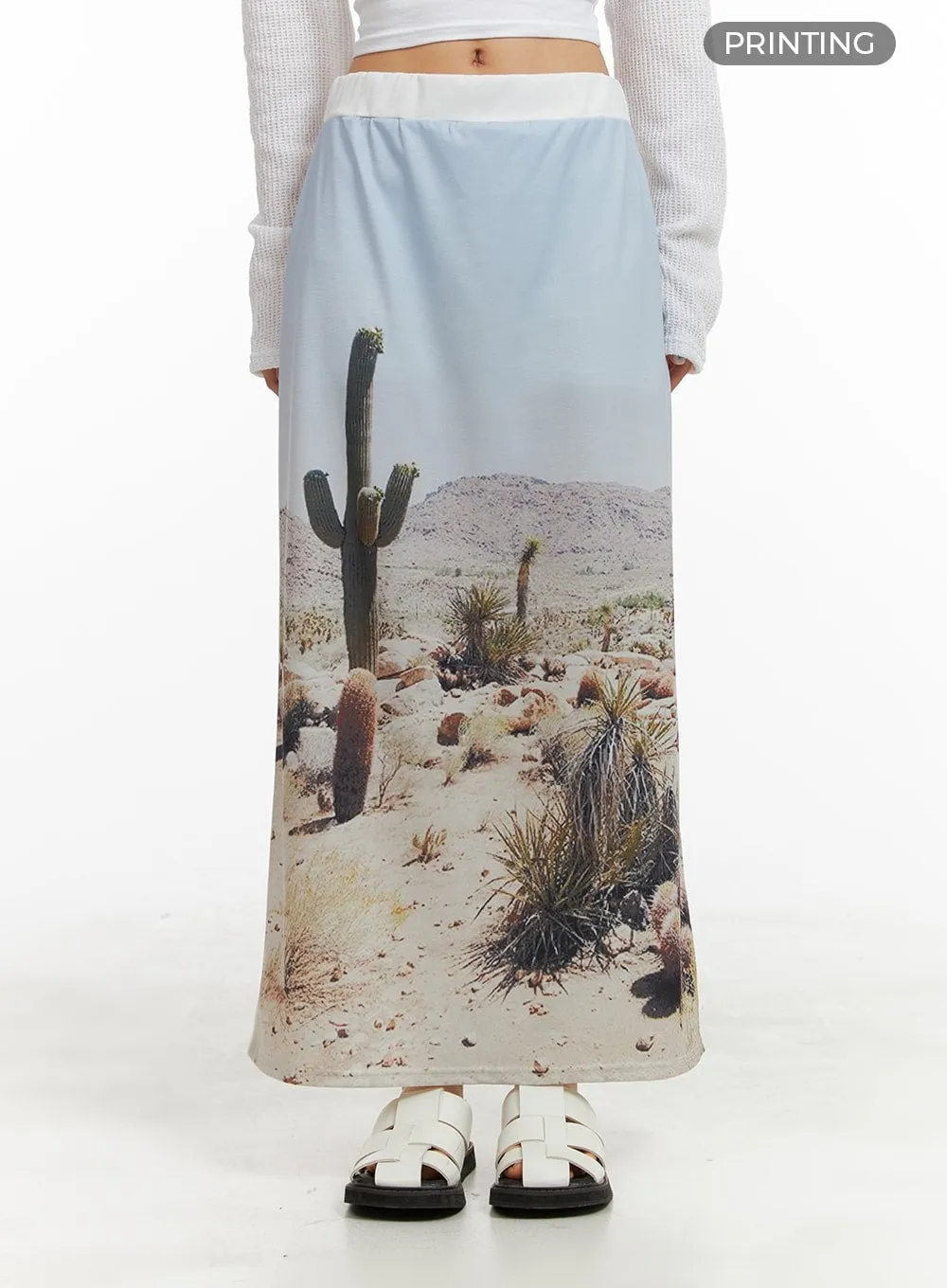 Desert Dream Maxi Skirt CA416