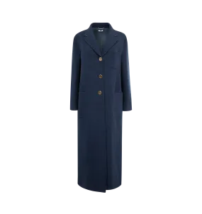 DOUBLE FACE MELTON OVERCOAT (WOMENS)