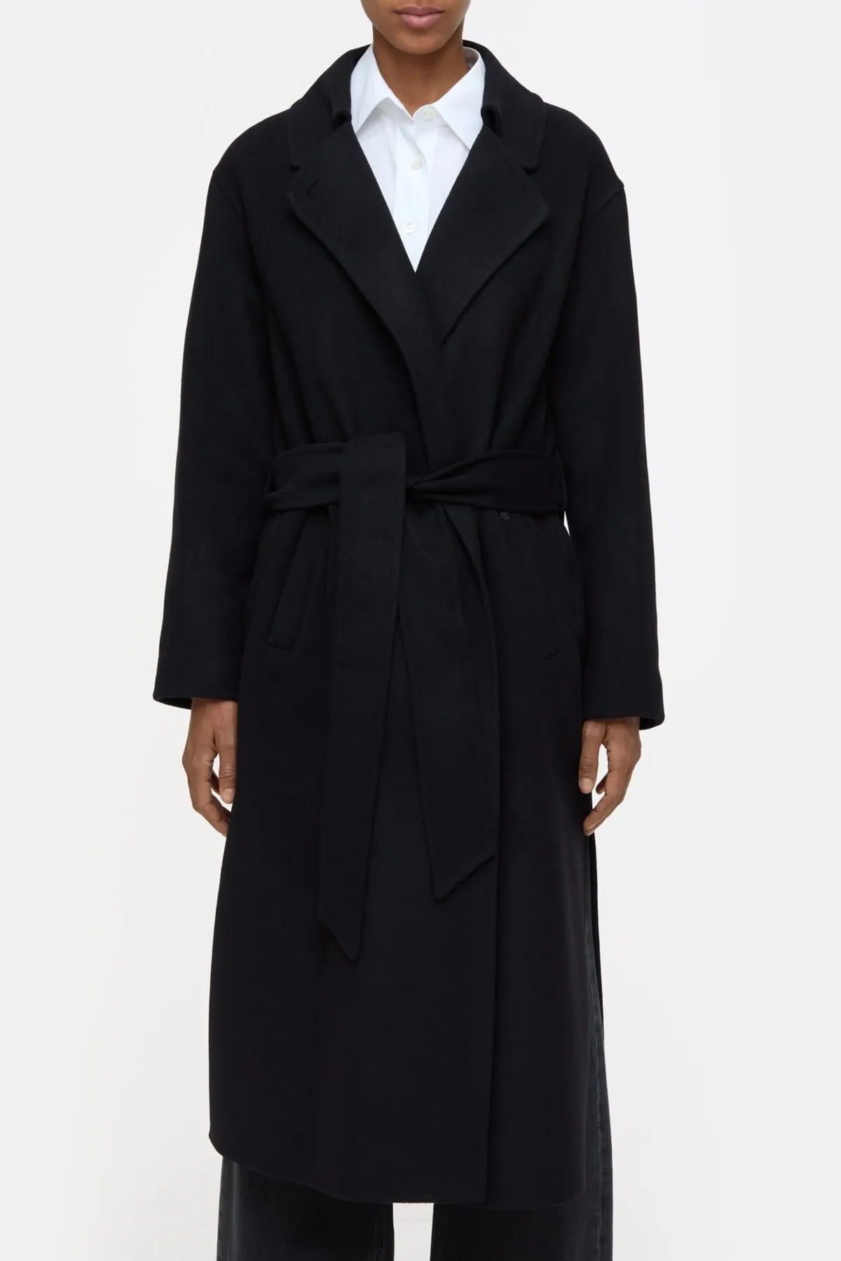 Doubleface Coat - Black