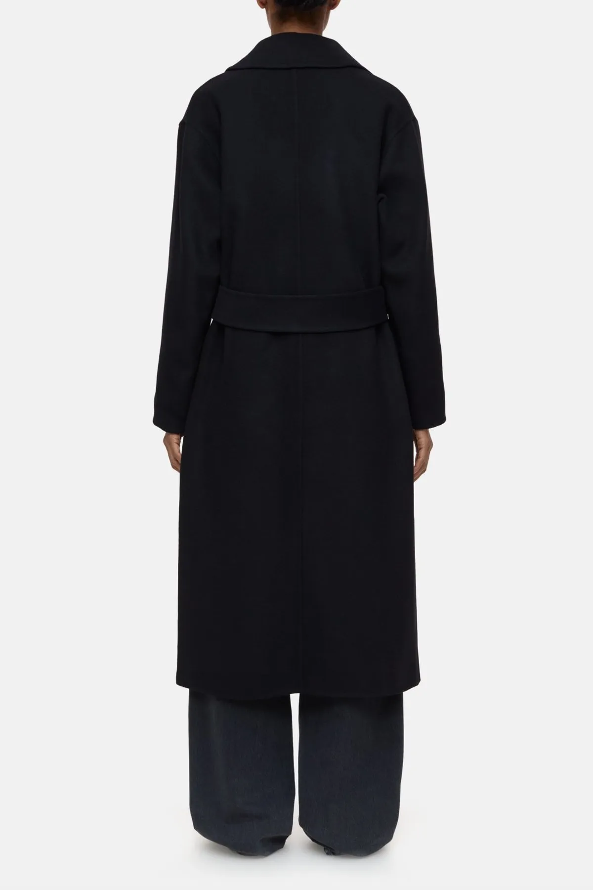 Doubleface Coat - Black