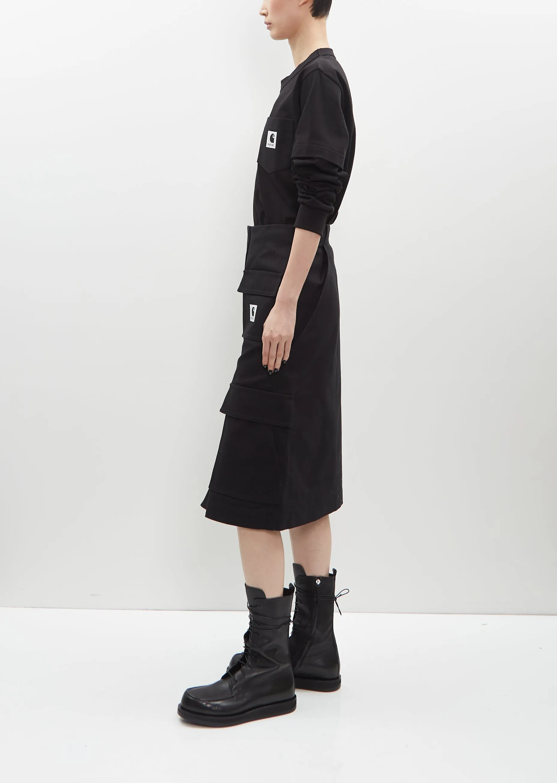 Duck Skirt — Black